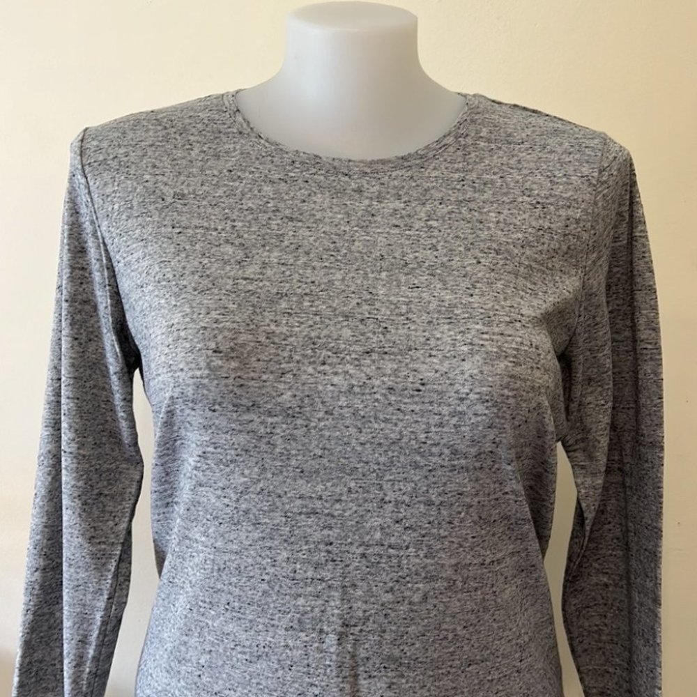 Suzanngrae AU-XL Gray LongSleeve Top Tee Shirt NWOT - Picture 3 of 10